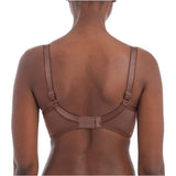 Freya Women's Idol Underwire T-Shirt Bra in Brown (AA1050) | Size 34K (US)