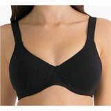 Fruit of the Loom FT663 Womens 42C Anti-Gravity Wire-Free Bra Black New