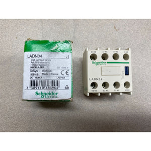 Schneider Electric LADN04 Auxiliary Contact Block NEW