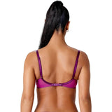 Gossard Womens 17805 Swirl Balcony Bra - Purple - Size 32FF