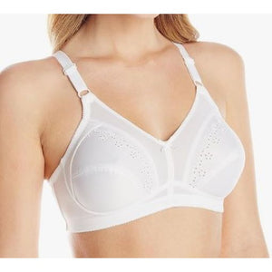 Wonderbra W2620 Classic Support Wireless Bra White 44DD