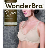 Wonderbra W2595H Women's Bra 36DD Rose Petal Cream Wireless