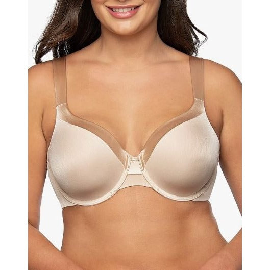 Vanity Fair Womens Caress Full Coverage Underwire Bra 76338 - 40DD - Rose/Beige