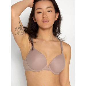 Smart & Sexy #SA1471 Everyday Invisible 40D T-Shirt Bra Bark Mesh