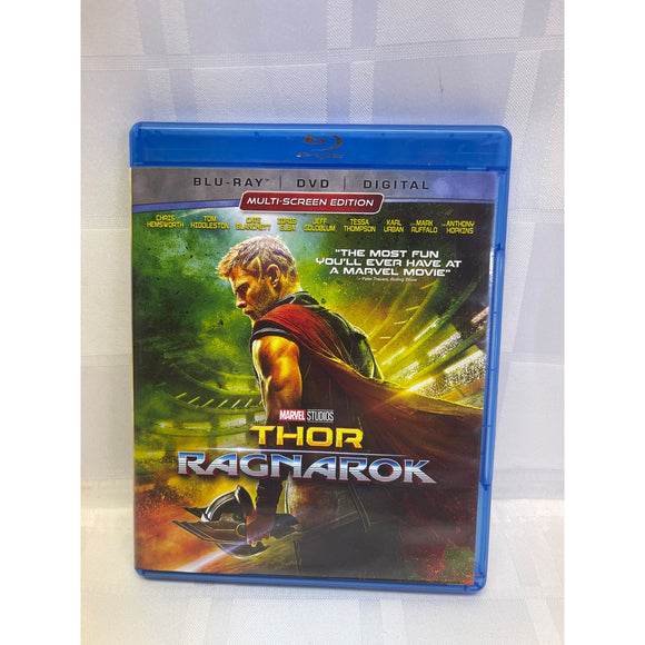 Thor: Ragnarok (Blu-ray + DVD) Previously Viewed with case, 2 disc