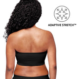 Medela Hands Free Pumping Bustier Bra with Adaptive Stretch Black Large