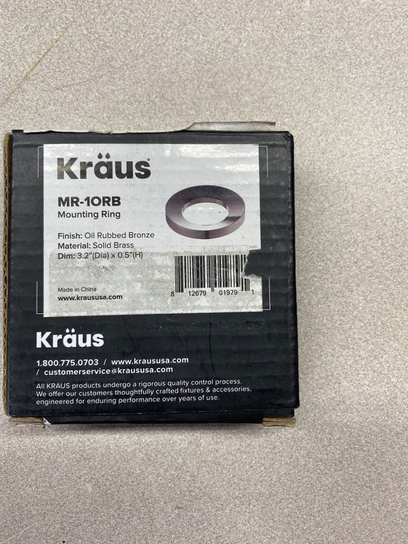 KRAUS Mounting Ring Solid Brass 3.2