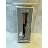 Conair Infinitipro 1" Rose Gold Ceramic Flat Iron 455 Deg F for All Hair Types