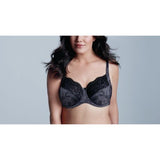 Wonderbra Women's Plus Full Support Underwire Bra Jet Black 44DDD Style W1916.