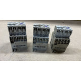 AB Allen Bradley 700-M310 500V 16A Ser. A & 195 - MA40 500v 10A Ser A Relay Bases Used Lot Of 3