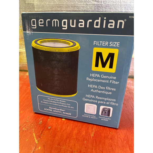 Germguardian Flt4700 Hepa Genuine Filter for Ac4700bdlx Air Purifier Grey