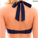 Panache Women's Anya Cruise Molded Bikini Swim Top in Blue (SW1094) Size 32G