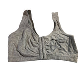 Fruit of the Loom 36 Front Close Builtup Sports Bra Style 96014 Gray Heather