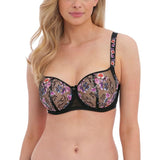 Fantasie FL101007BLK Womens Aurelia Balconette Bra - Black Polyamide - Size 36DD