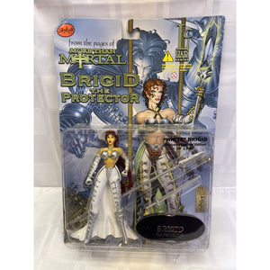 Skybolt Toyz More Than Mortal Action Figure Brigid the Protector 6" White Ltd Ed