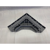 Kokorona Appliance Stand Replacement Part Corner Bracket Gray