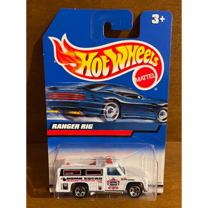 Hot Wheels 1999 Series Ranger Rig 22419 Mattel Wheels International Card