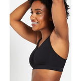 Motherhood Maternity Full Busted Seamless Nursing & Maternity Bra - Medium Black