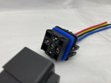 JD1914 12V 40A Car Relay with Interlocking Relays Socket and Color Wire Harness