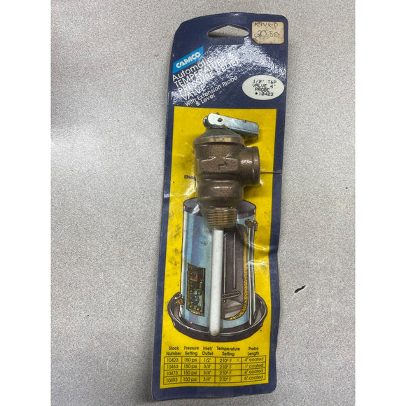 Camco Automatic Temperature & Pressure Relief Valve 1/2