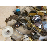 Large 5.77 lb. Lot Of Used Door / Drawer Pulls And Handle With Other Items As Seen