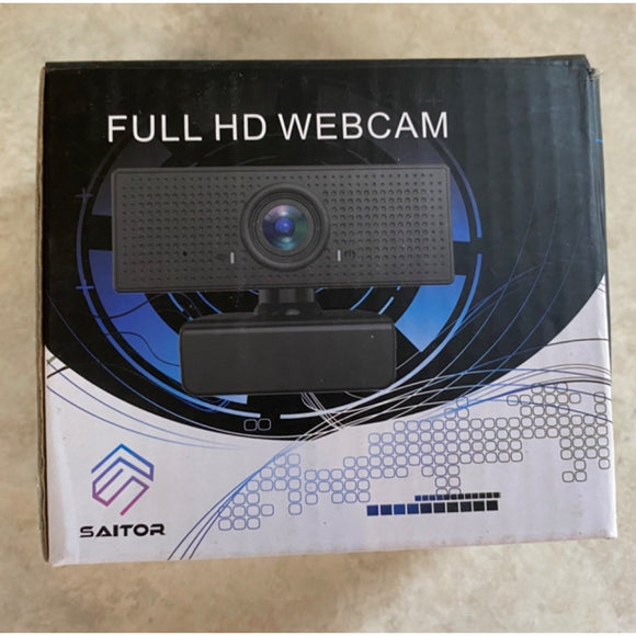 Saitor 1080P Full HD Webcam NEW Open Box