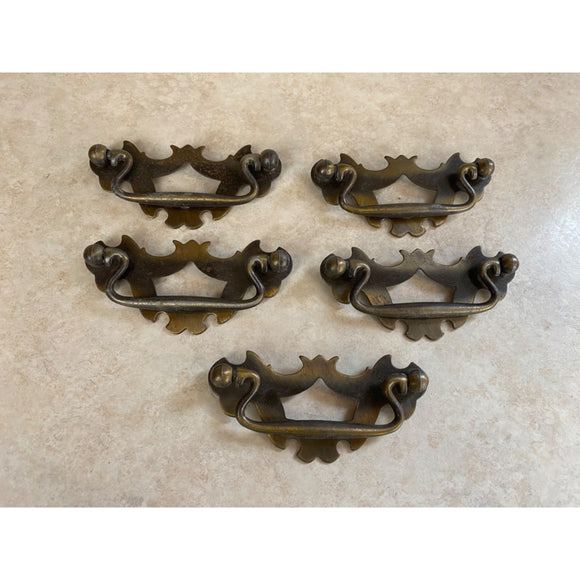 VTG Batwing Drop Bail Drawer Pulls 3.5
