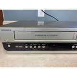 Magnavox 4 head Hi - Fi Stereo VHS DVD Recorder Model CMWR20V6