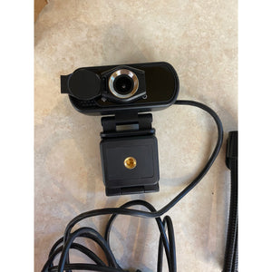 Ziqian 1080P Webcam, Live Streaming Web Camera With Stereo Microphone