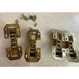 TGN 2000 Mignon Non-Mortise 90 Degree Cabinet Door Hinge Lot Of 4 USED