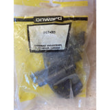 Onward 948-EB Self Closing Overlay Hinge Black  8 (2-Pk) NEW OLD STOCK