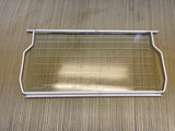 Whirlpool GE Freezer Tempered Glass Shelf w/Metal Frame 24.5" X 12.5"