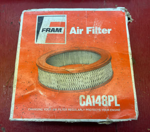 Fram Air Filter CA148PL New Old Stock Fits 1966-1980 Various Cars Trucks