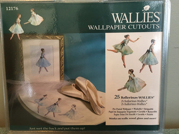Wallies Wall Paper Cut Outs 25pkg Ballerinas 5