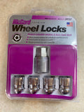 McGard 24157 Chrome Cone Seat Wheel Locks (M12 x 1.5 Thread Size) - Set of 4