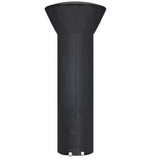 Patio Heater Cover with Zipper, Black,89'' Height Poly/Nylon