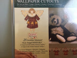 Wallies Wall Paper Cut Outs 25 Debbie Mumm Star Angel 5" Pre-pasted Washable