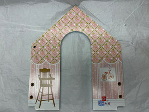 Kidkraft Chelsea Doll Cottage 65054B - Replacement Part 12 - Top Floor Archway Gable