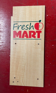 Melissa and Doug Fresh Mart Grocery Store Replacement Part E Fridge Side Panel