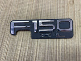 Ford F-150 XL Truck Logo Emblem 7" long Glue-on with stubs
