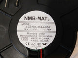 NMB-MAT fan blower 75mm L x 75mm H x 30mm W DC 12V 0.38A Model BG0703-B044-000