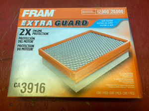 Fram Extra Guard Air Filter CA3916 New