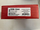 Rear Semi-Metallic Disc Brake Pads SIM-1544 For Hyundai